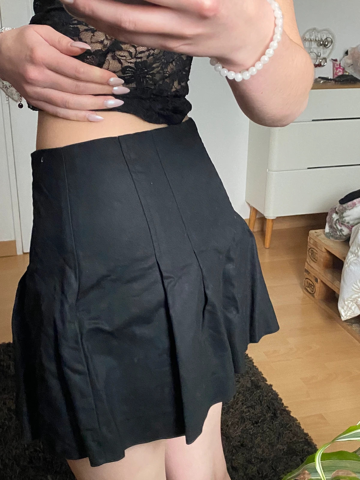 Jupe ecoliere noir 2025