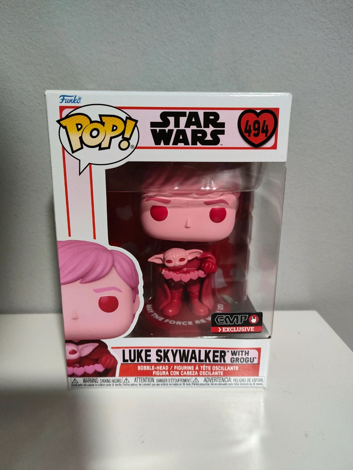Funko Pop Luke Skywalker 494 San Valentino