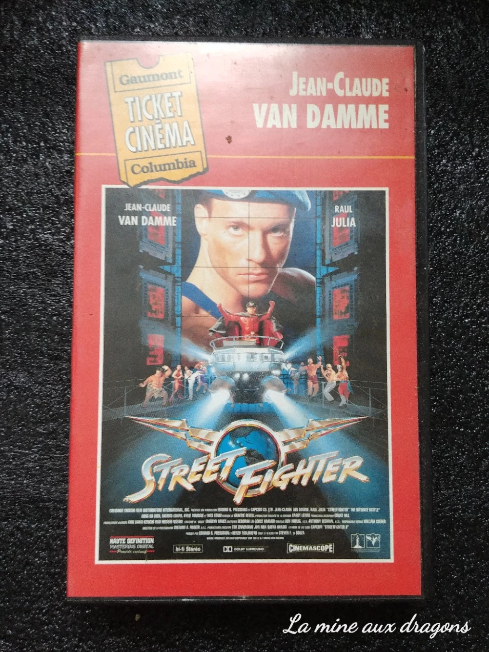 VHS Street Fighter Le Film Jean Claude Van Damme JCVD K7 video rare action  | Vinted