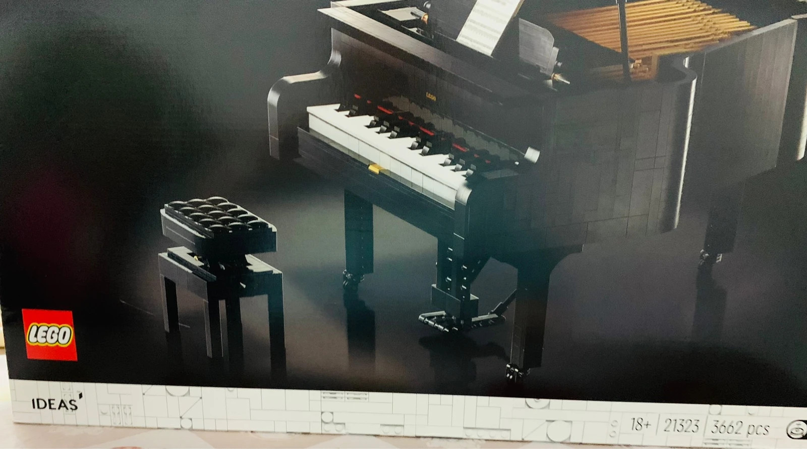 Lego pianoforte a coda esclusivo