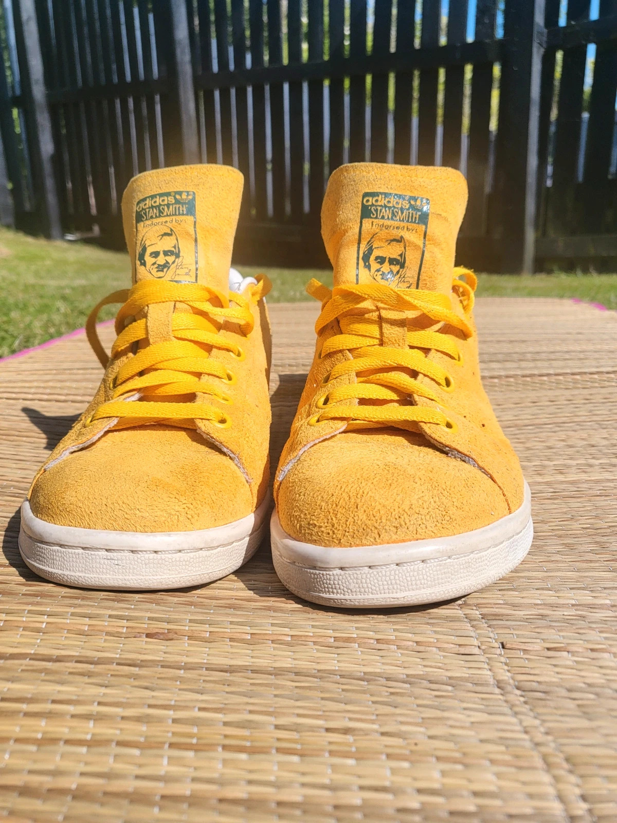 Stan Smith Adidas Yellow Suede Trainers Vinted