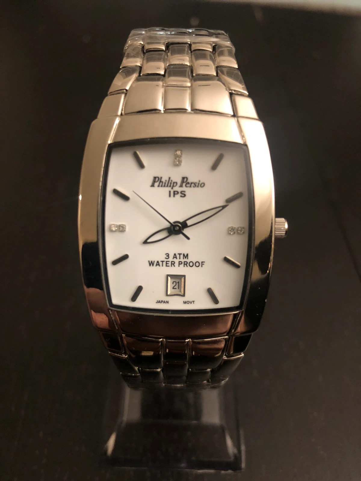 Philip Persio Women Watch Stainless Quartz Vintage Silver Color Brand New Vinted