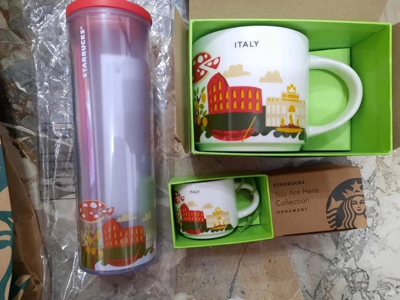 Mug Starbucks Italy Rome Italia Roma Exclusive Cup Tazza You Are Here  Collection