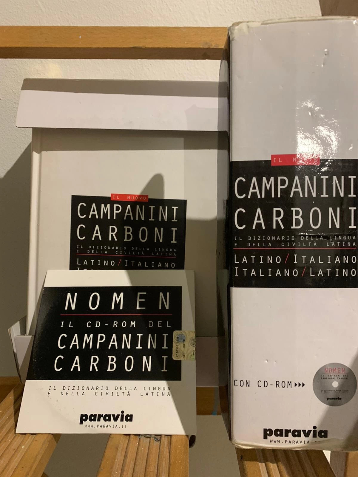 Nomen. Il nuovissimo Campanini Carboni. Latino-italiano, italiano-latino.  Con CD-ROM