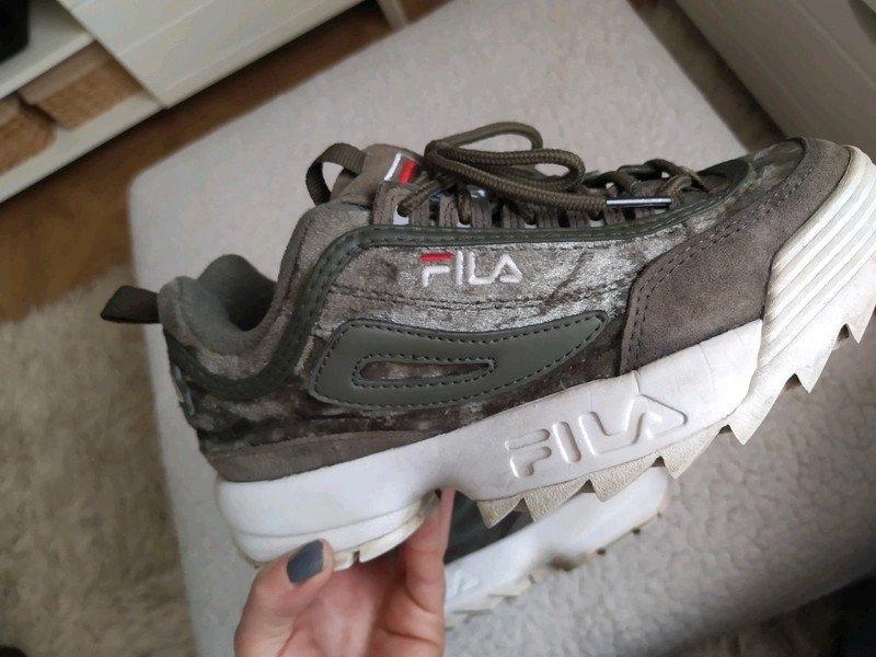 Fila disruptor en nubuck kaki pointure 37