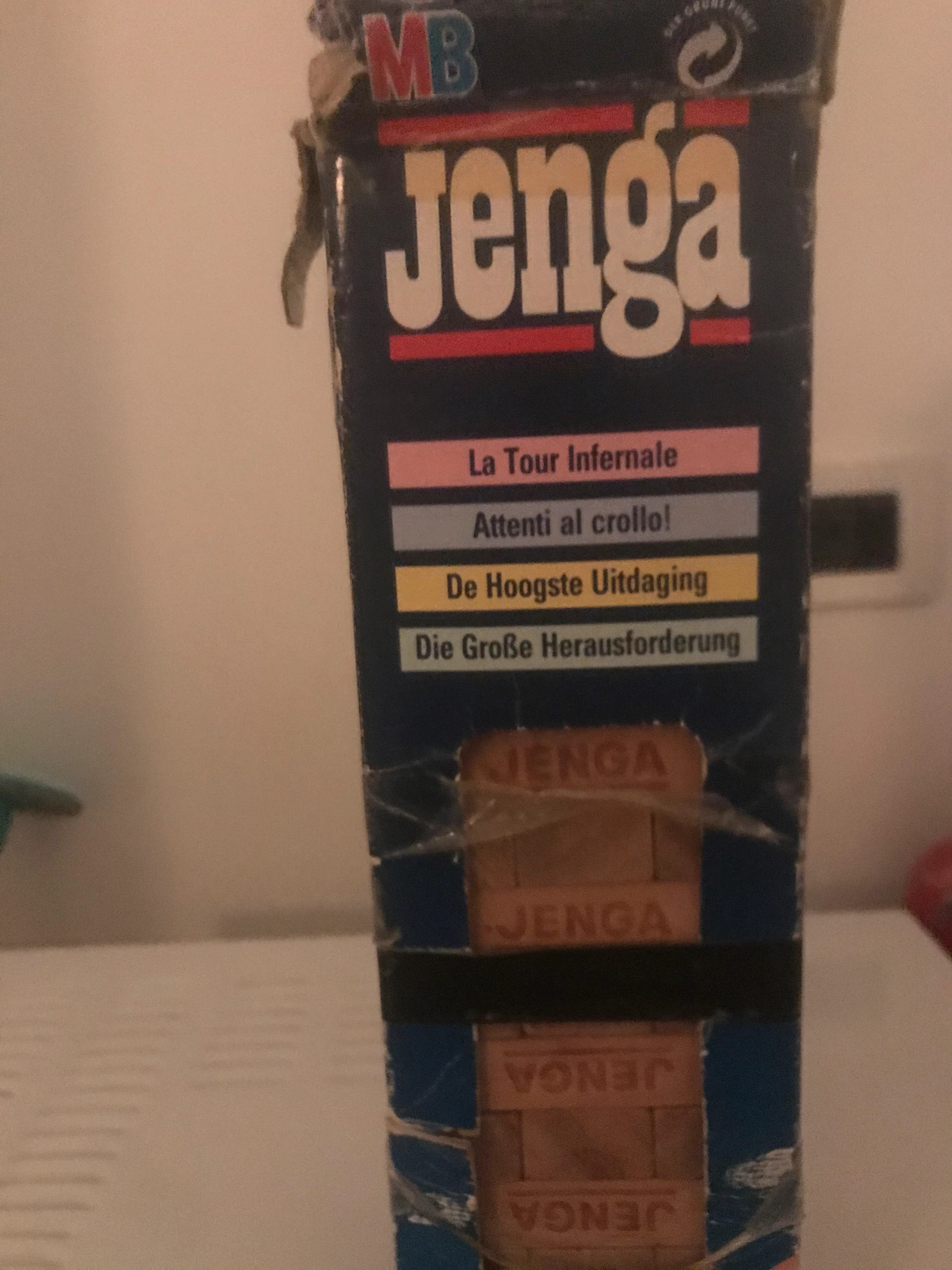 Gioco da tavolo in legno personalizzato Jenga