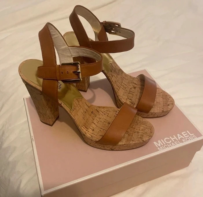 Michael kors sale cork sandals