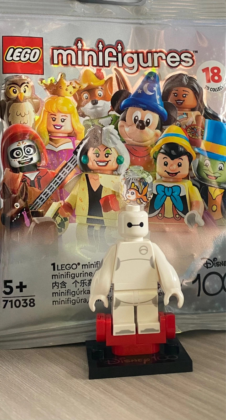 Lego 71038- minifigures 100 anni - serie 3 disney- Baymax