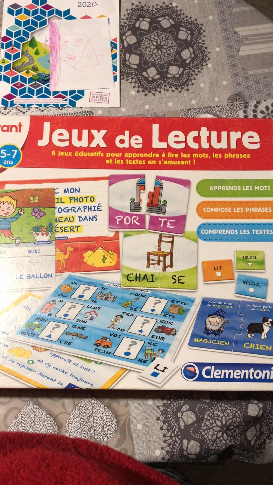 Jeux de Lecture Petit Savant 5-7 ans. Jeu éducatif. - Clementoni