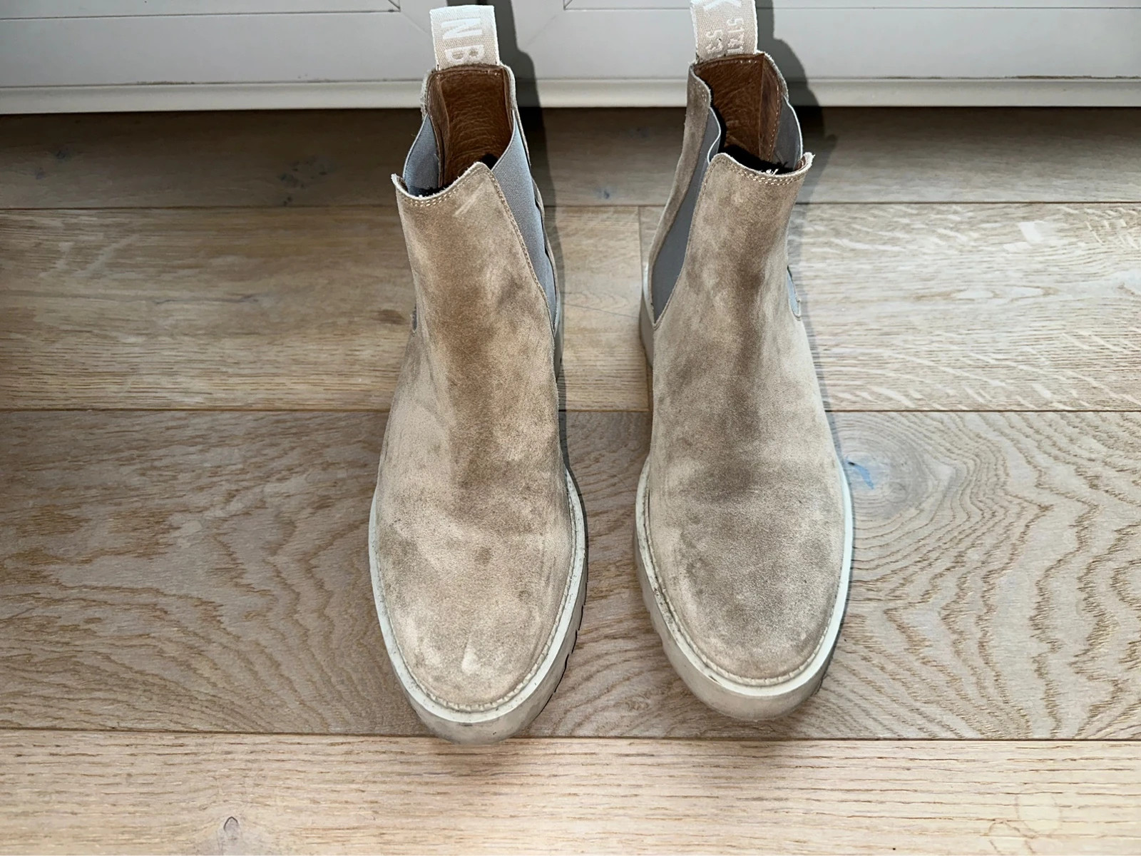 Nubikk Chelsea Boots Logan Rai Taupe Vinted