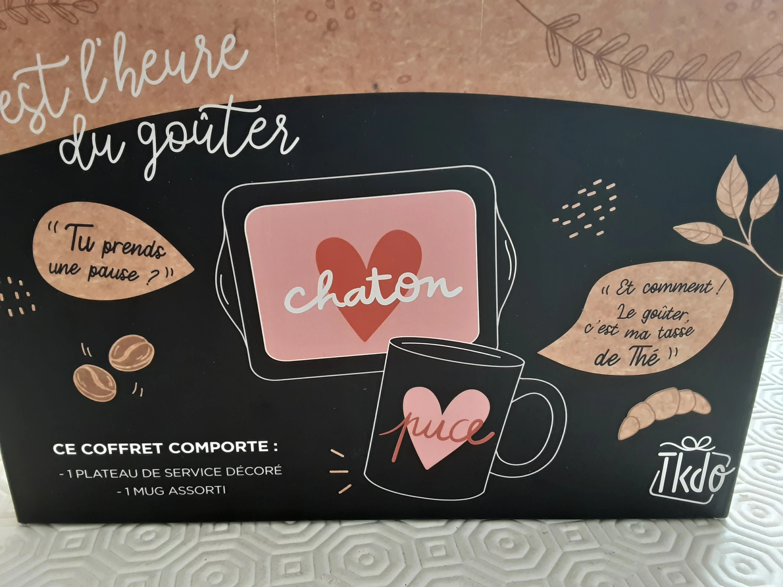 Coffret Mug et Chaussettes Chat - Les Vilaines Filles
