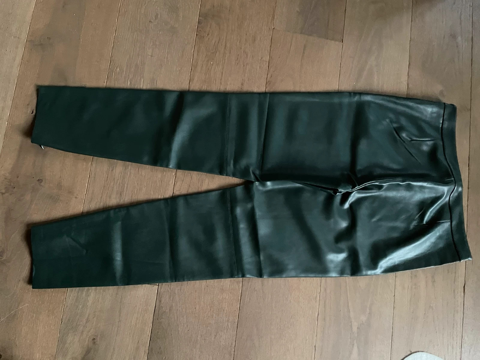 Zara pantalon simili cuir hotsell