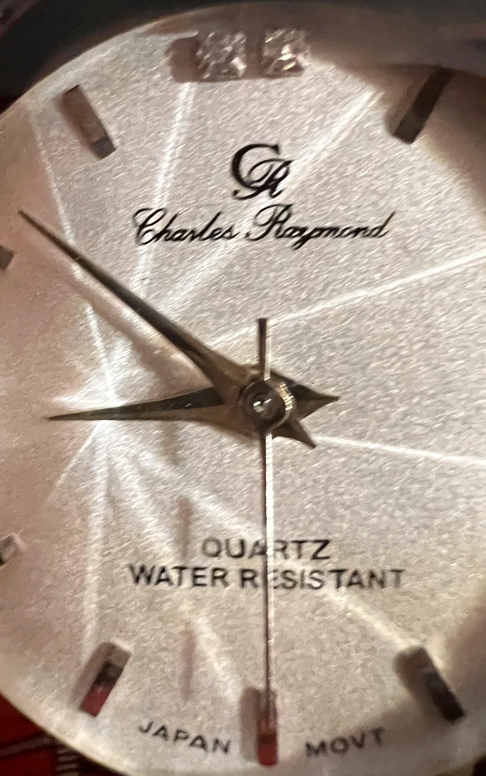 Charles raymond quartz water sale resistant watch japan movt