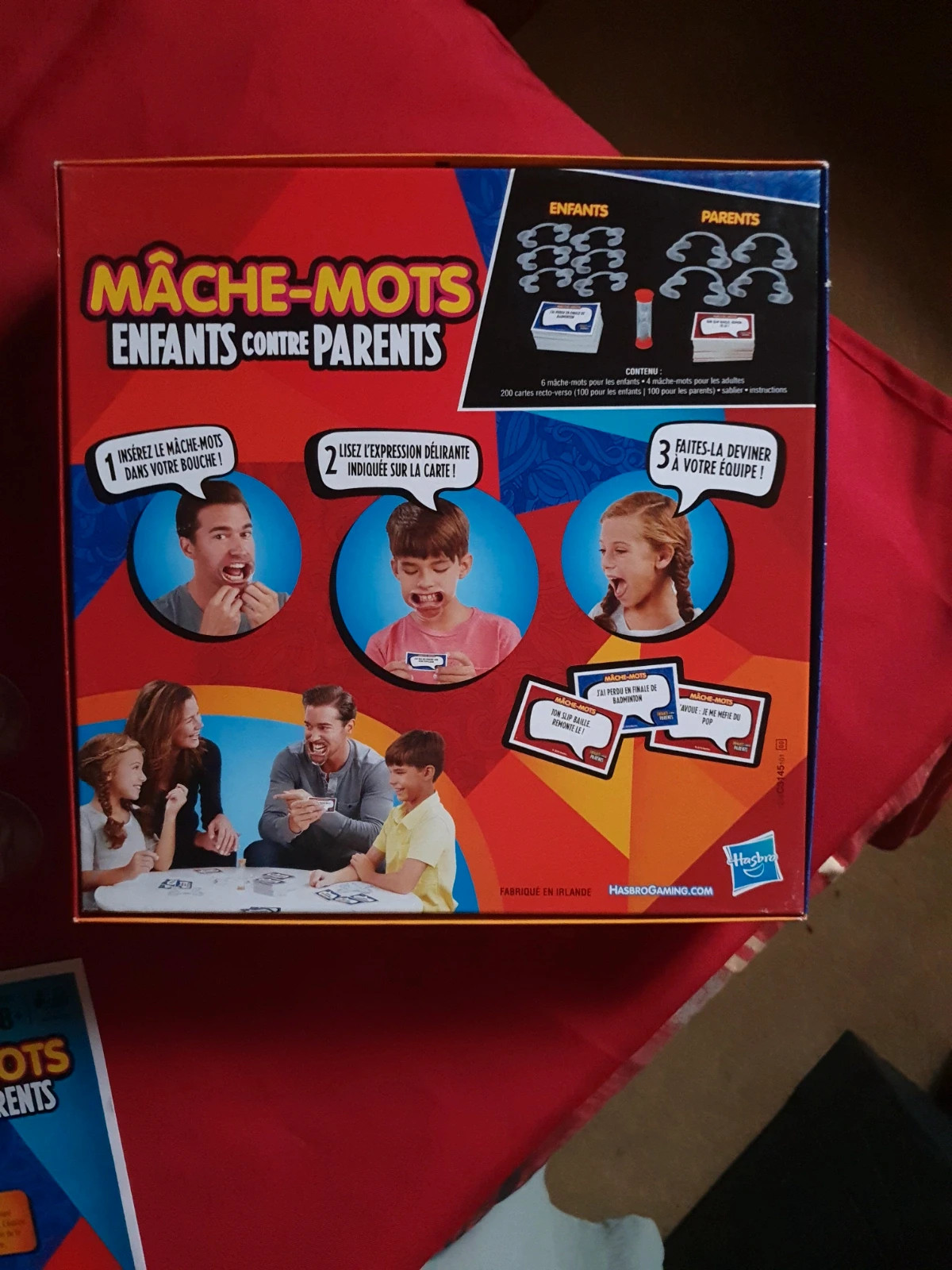 Mâche-Mots Kids vs Parents - Hasbro Toys