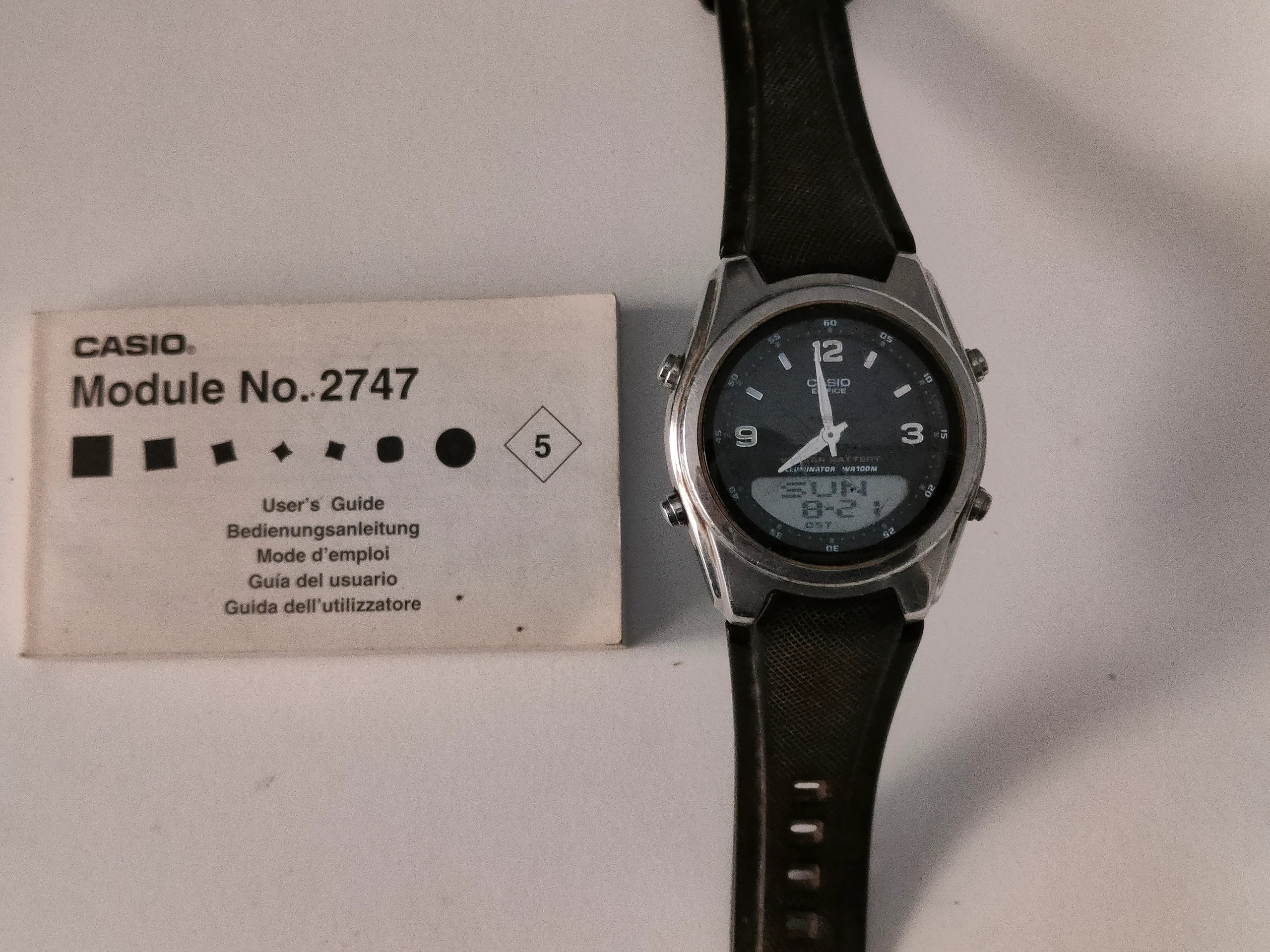 Casio hotsell no 2747