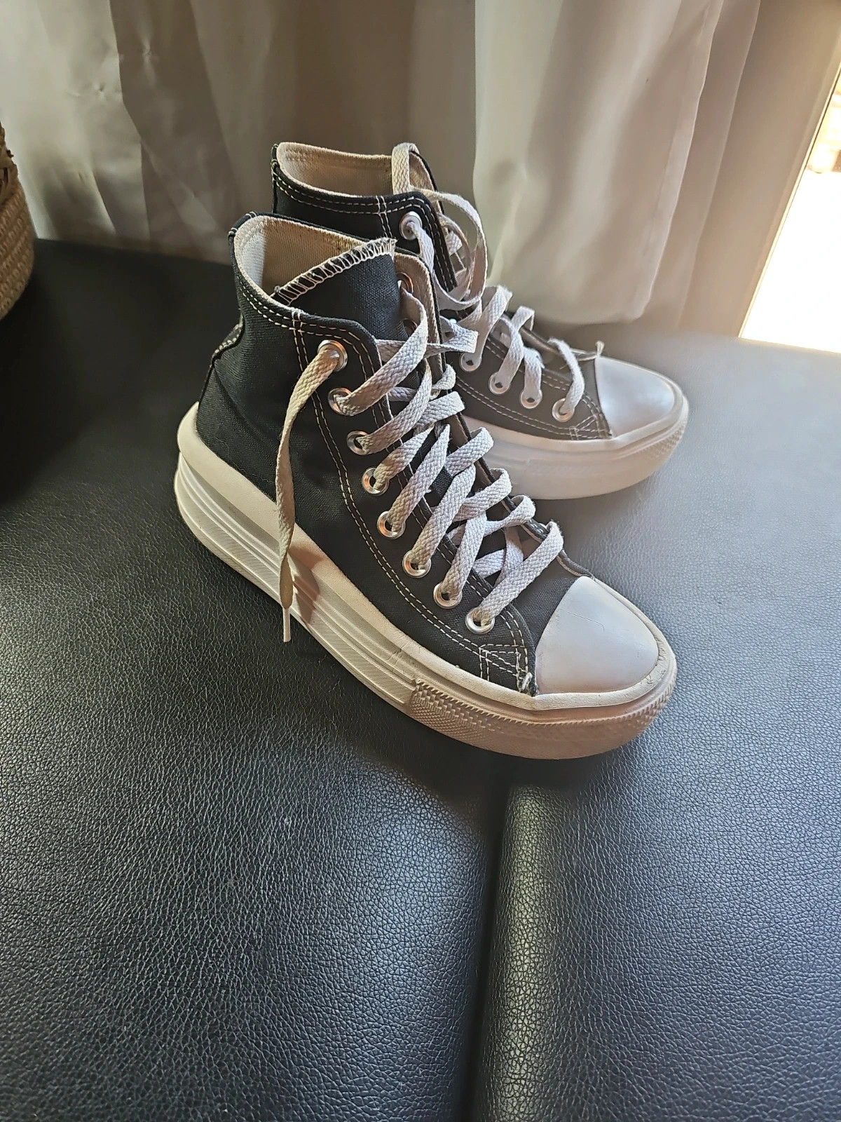 Converse montante compens e Vinted