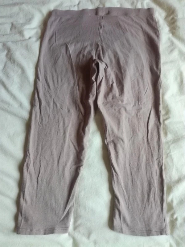 Legging femme en coton In Extenso taupe