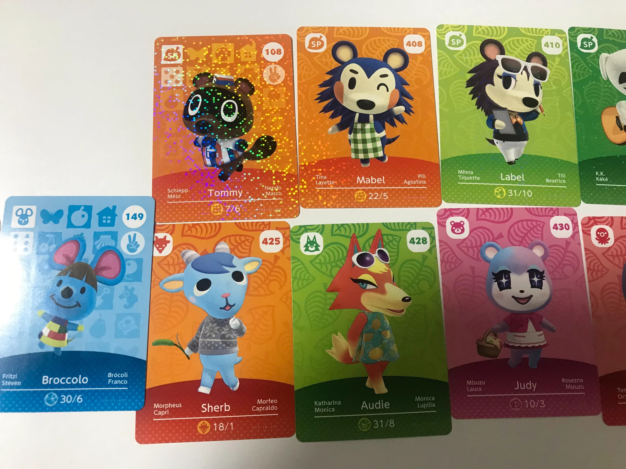 Échanges & Ventes de cartes Amiibo Animal Crossing