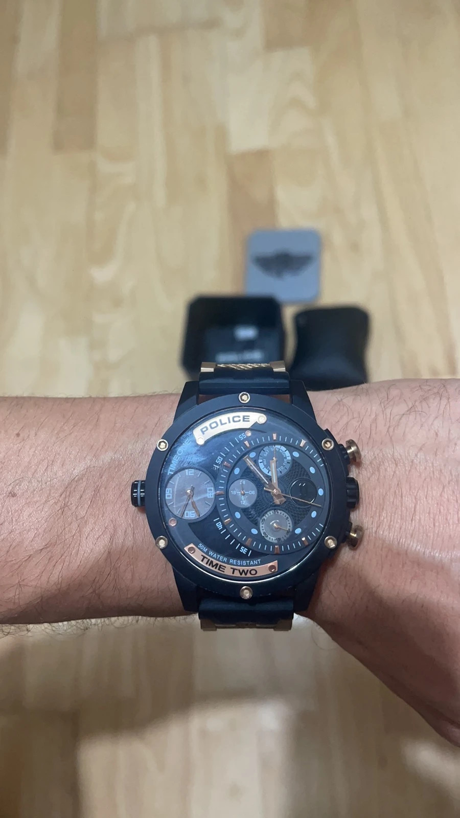 POLICE hombre reloj 2 oversized time zone 14536j Vinted