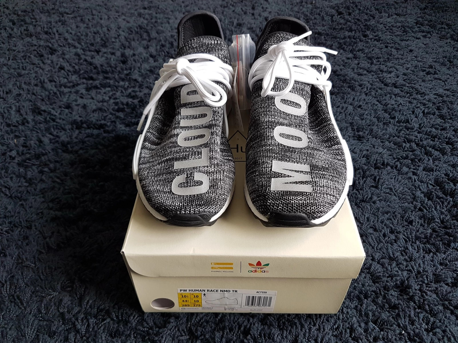 Adidas nmd clearance human race schwarz