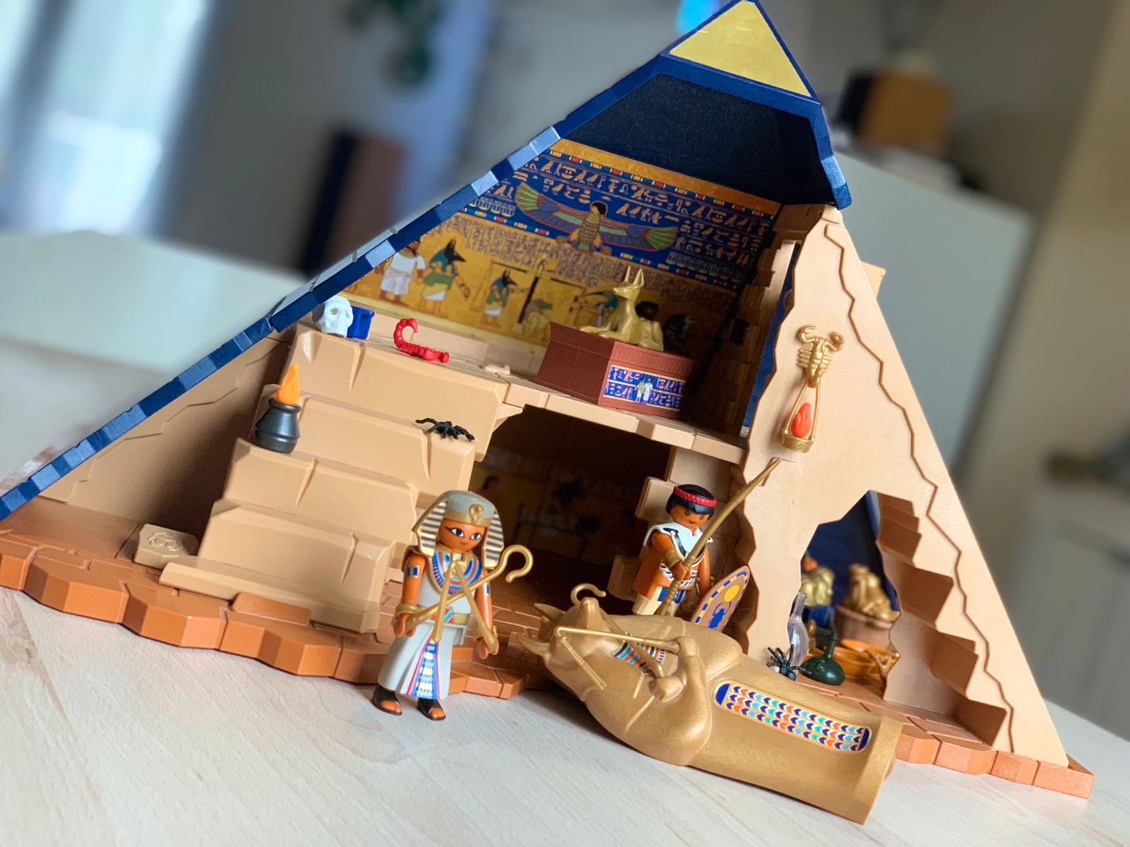 PLAYMOBIL 5386 Pyramide du Pharaon- - History- Histoire Aventure