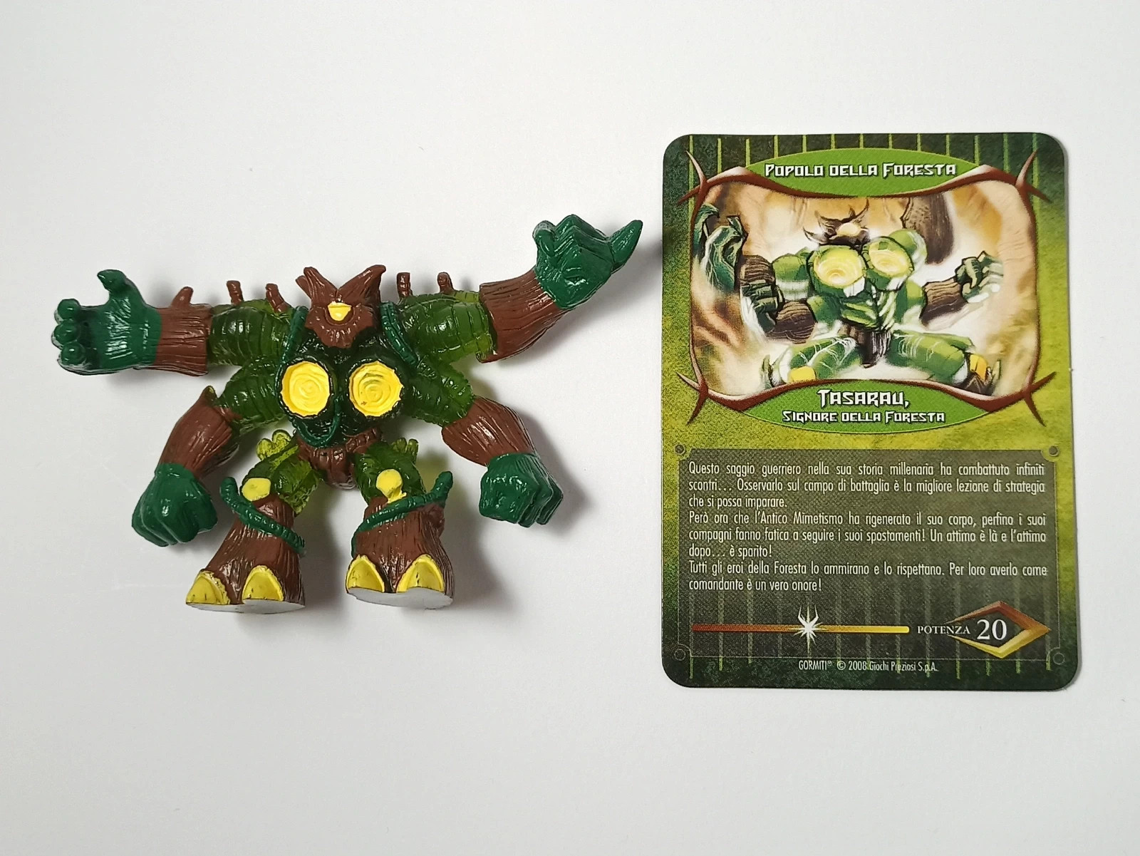 Gormiti Final Evolution Tasarau Signore della Foresta