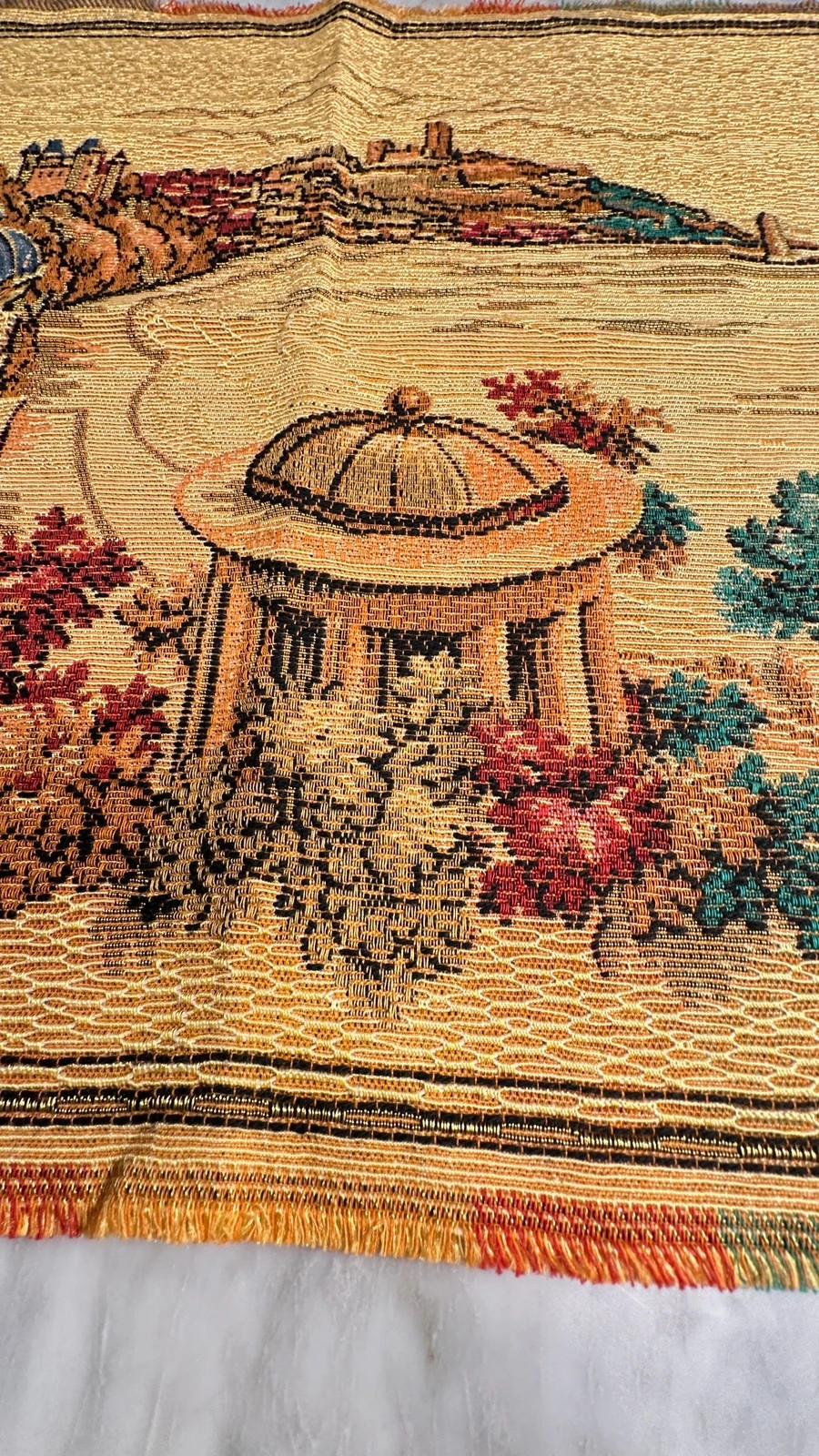 Gobelin makatka obrazek haftowany kilim