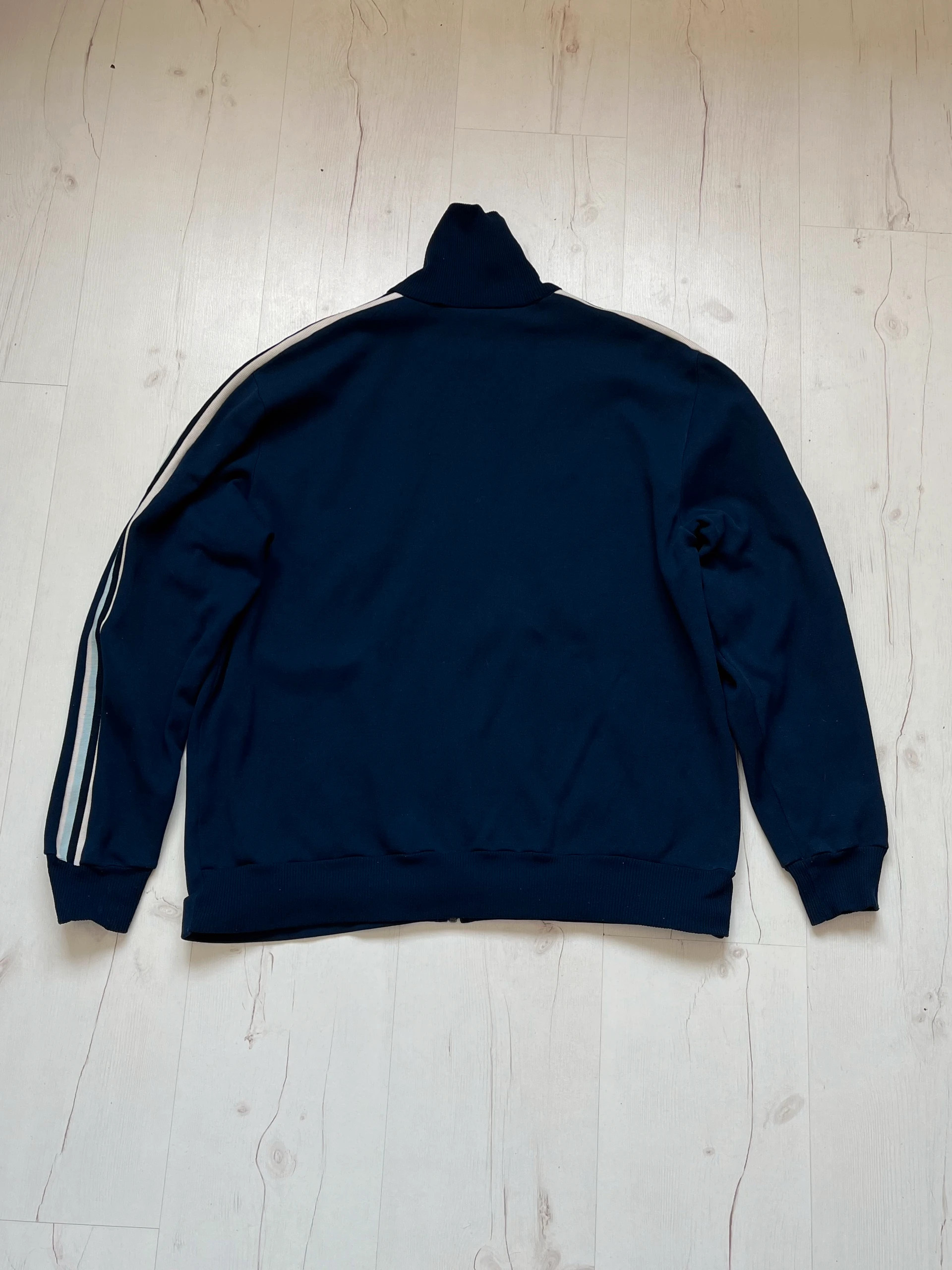 Adidas Originals Mens Navy Soft Shell Track Jacket, Vintage 70s Sportswear  VTG, Vintage & Second-Hand Clothing Online