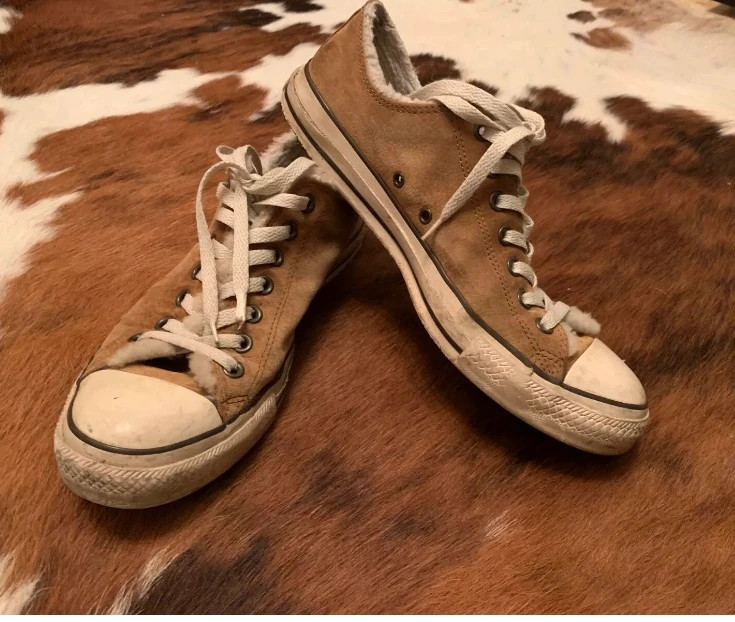 Converse tennis uomo marroni on sale