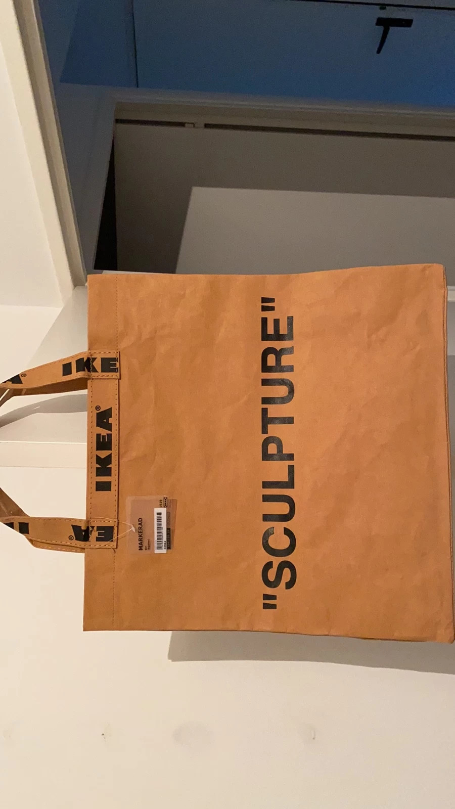 sac sculpture virgil abloh markerad Vinted