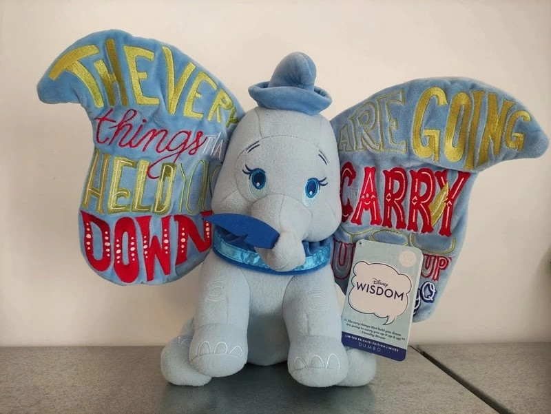 Dumbo cheap plush wisdom