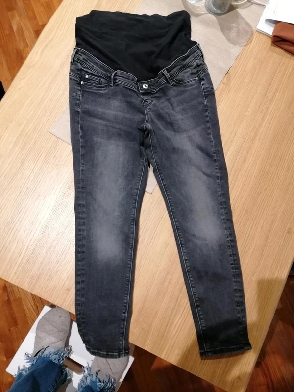 H M mama jeans con fascia premaman