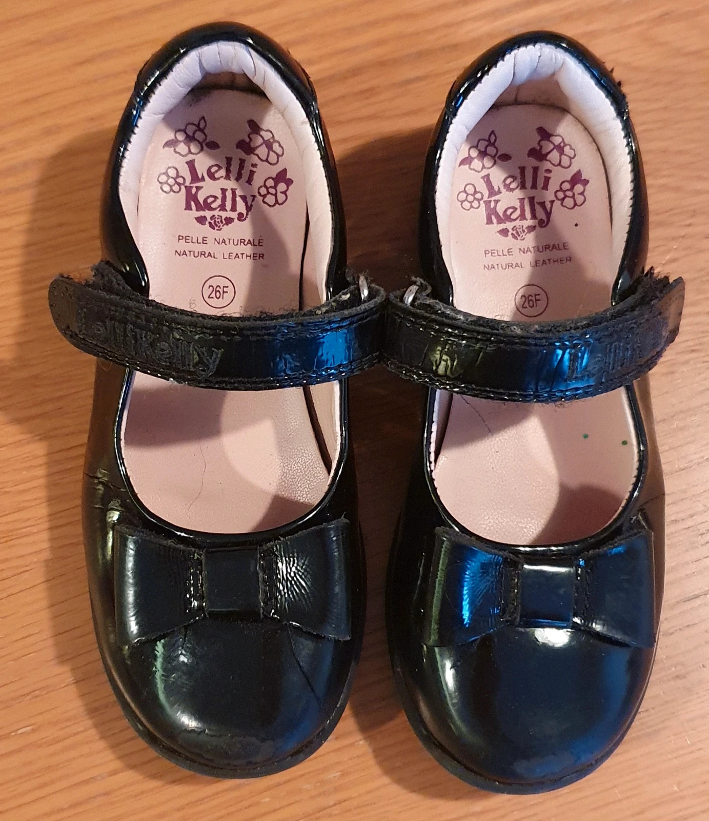 Girls Lelli Kelly Black school shoes size 26F Vinted