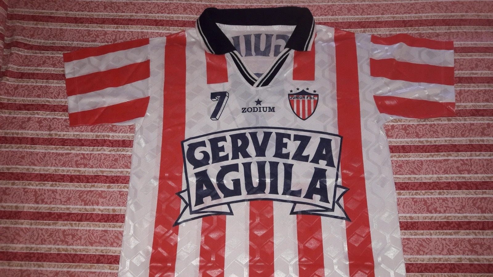 maglia calcio match worn Atletico Junior de Barranquilla Valderrama Vinted