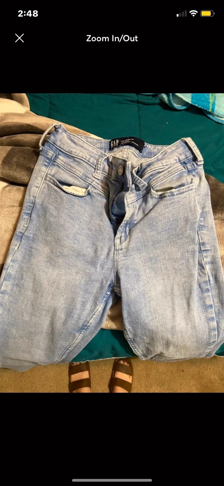 Gap high cheap rise legging jean