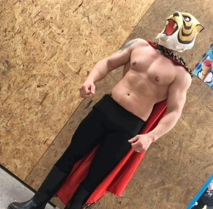 Mantello cosplay uomo tigre