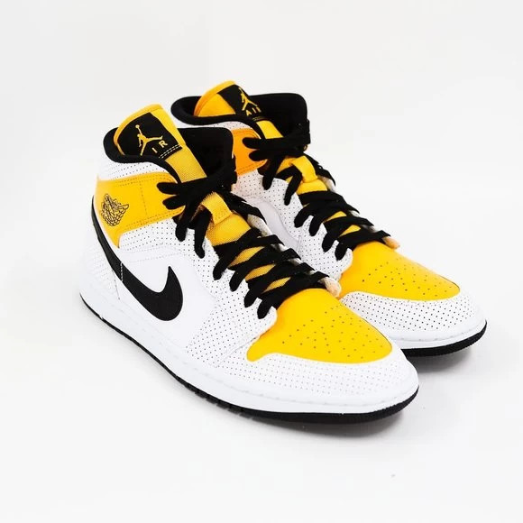 Nike Air Jordan 1 Mid Wms University Gold Sneaker Vinted