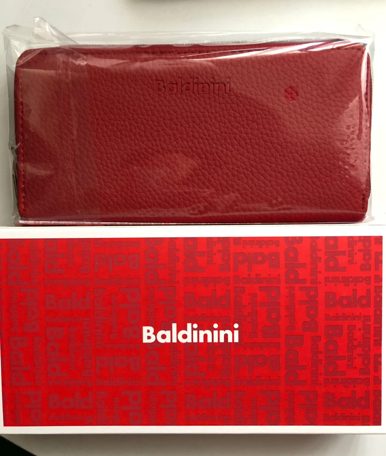 Portafoglio baldinini rosso on sale prezzo