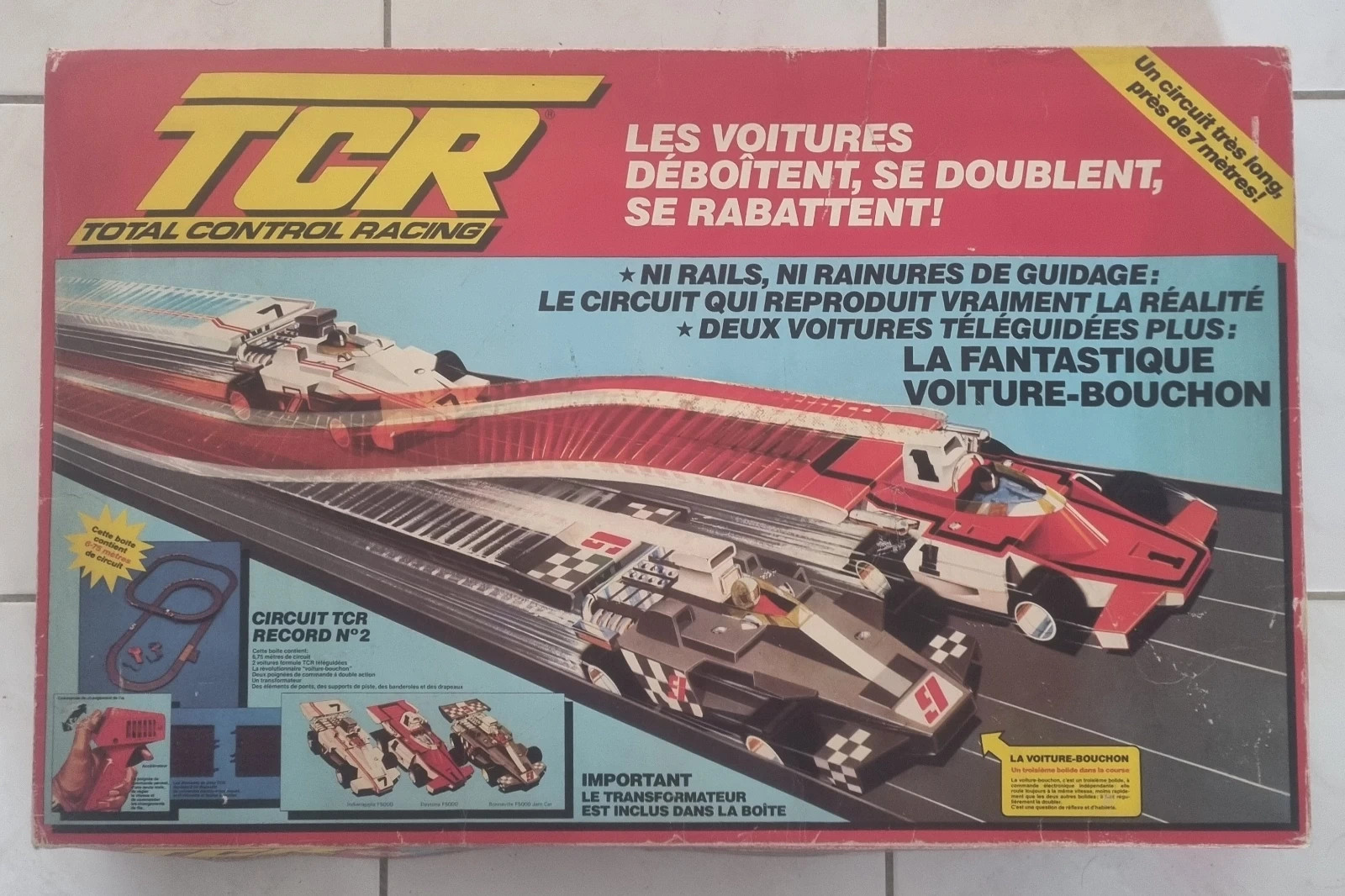 Circuit TCR 1978 près de 7 mètres de long