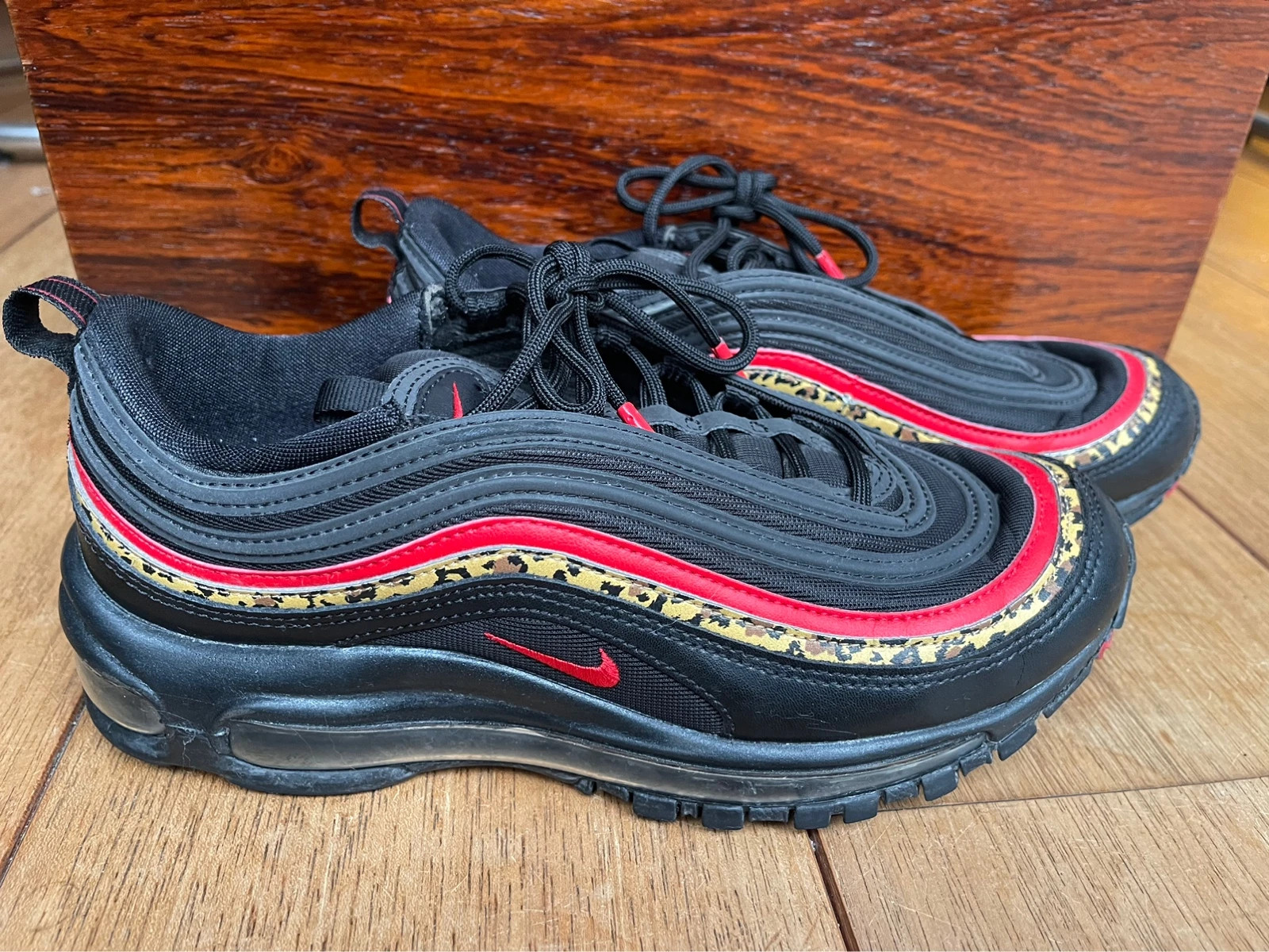 Nike Air Max 97 Leopard Pack Black Vinted