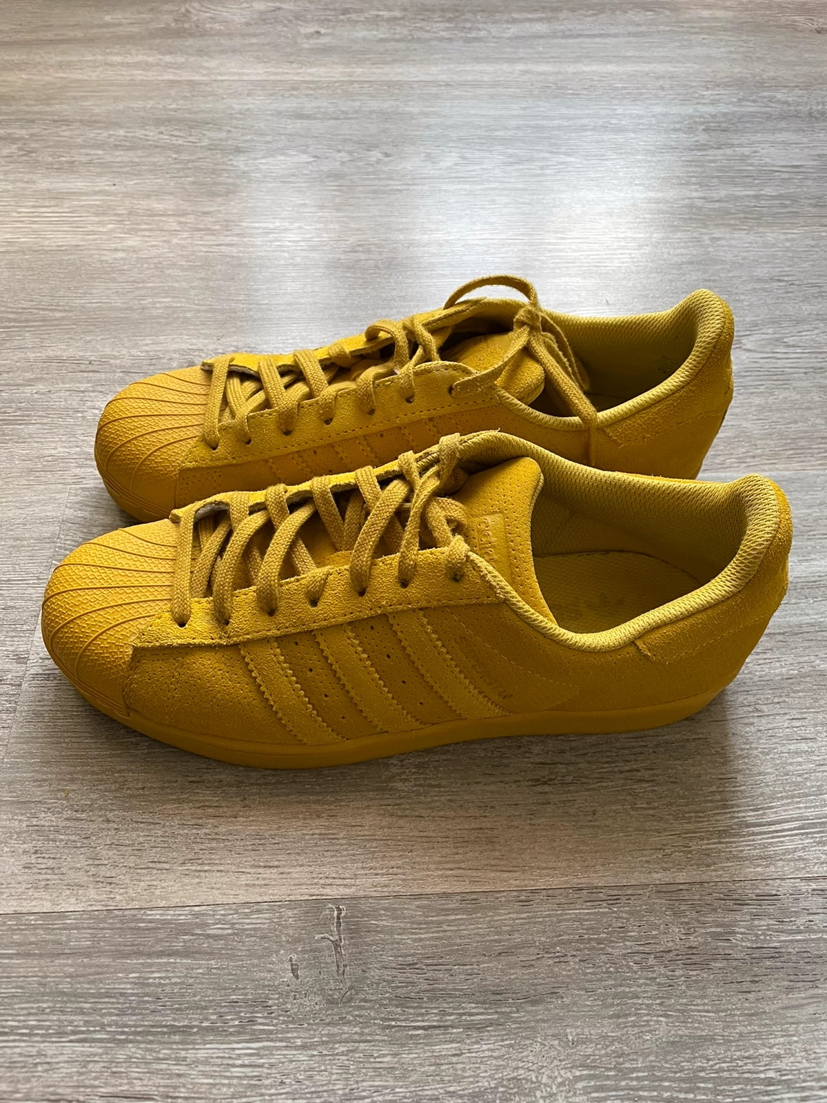 Adidas superstar 2 femme top jaune
