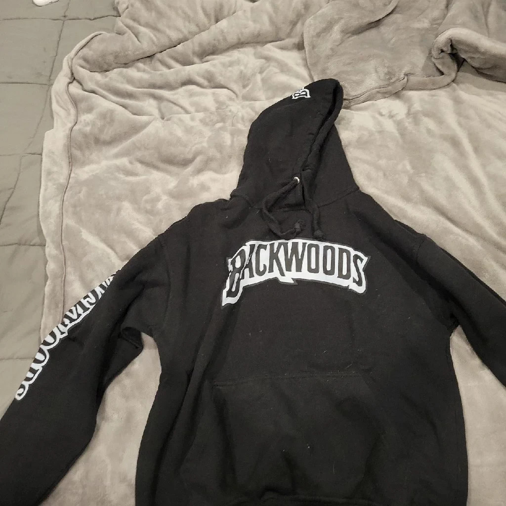 Black backwood hoodie sale