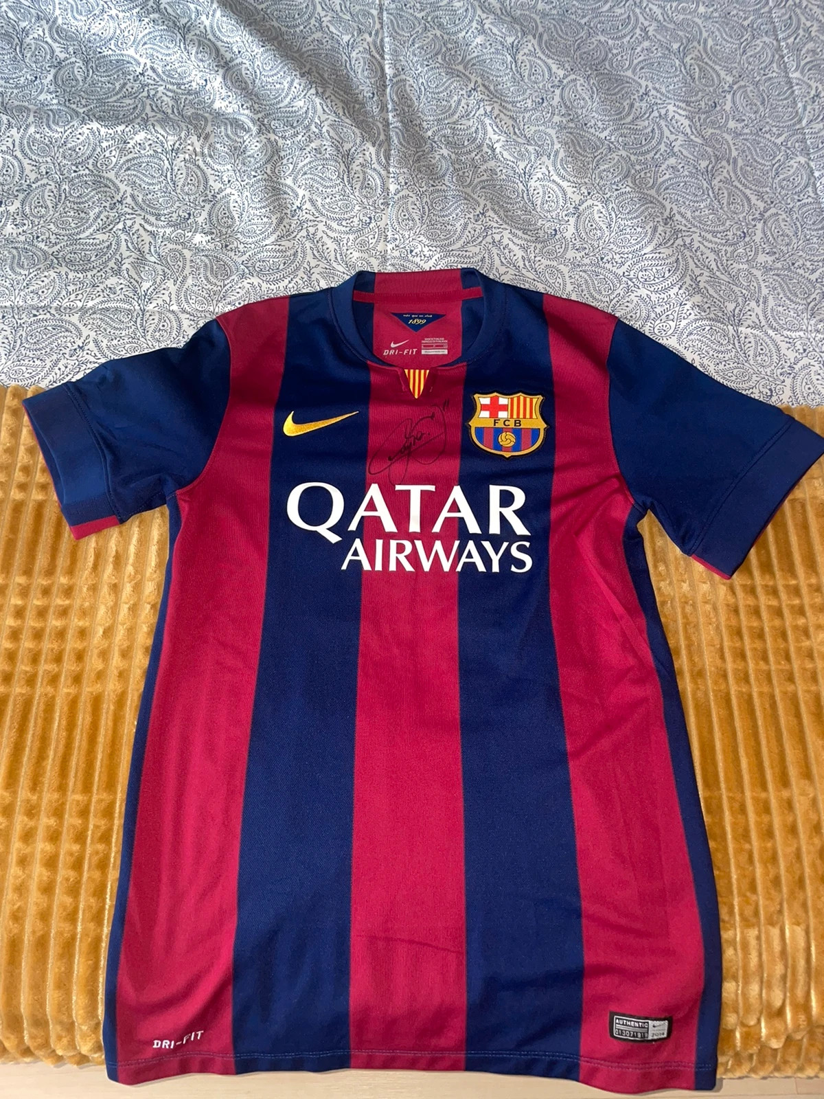 Camiseta neymar firmada