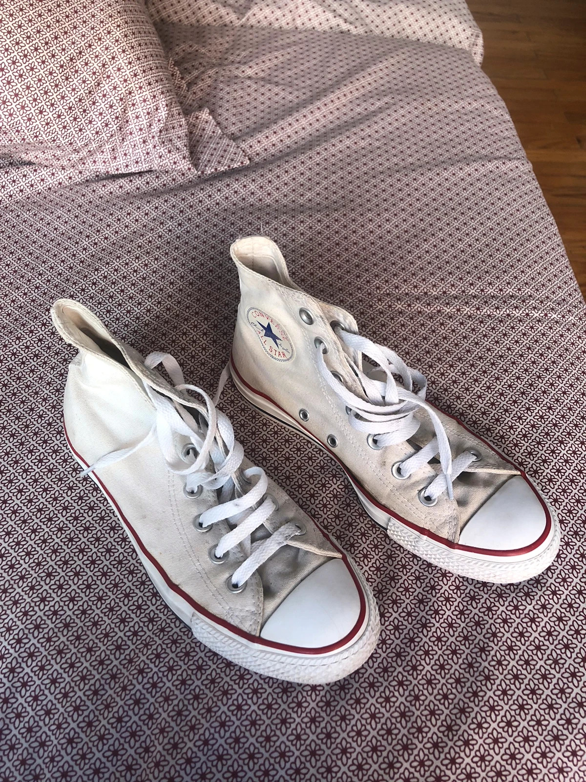Converse Altas Blancas Vinted