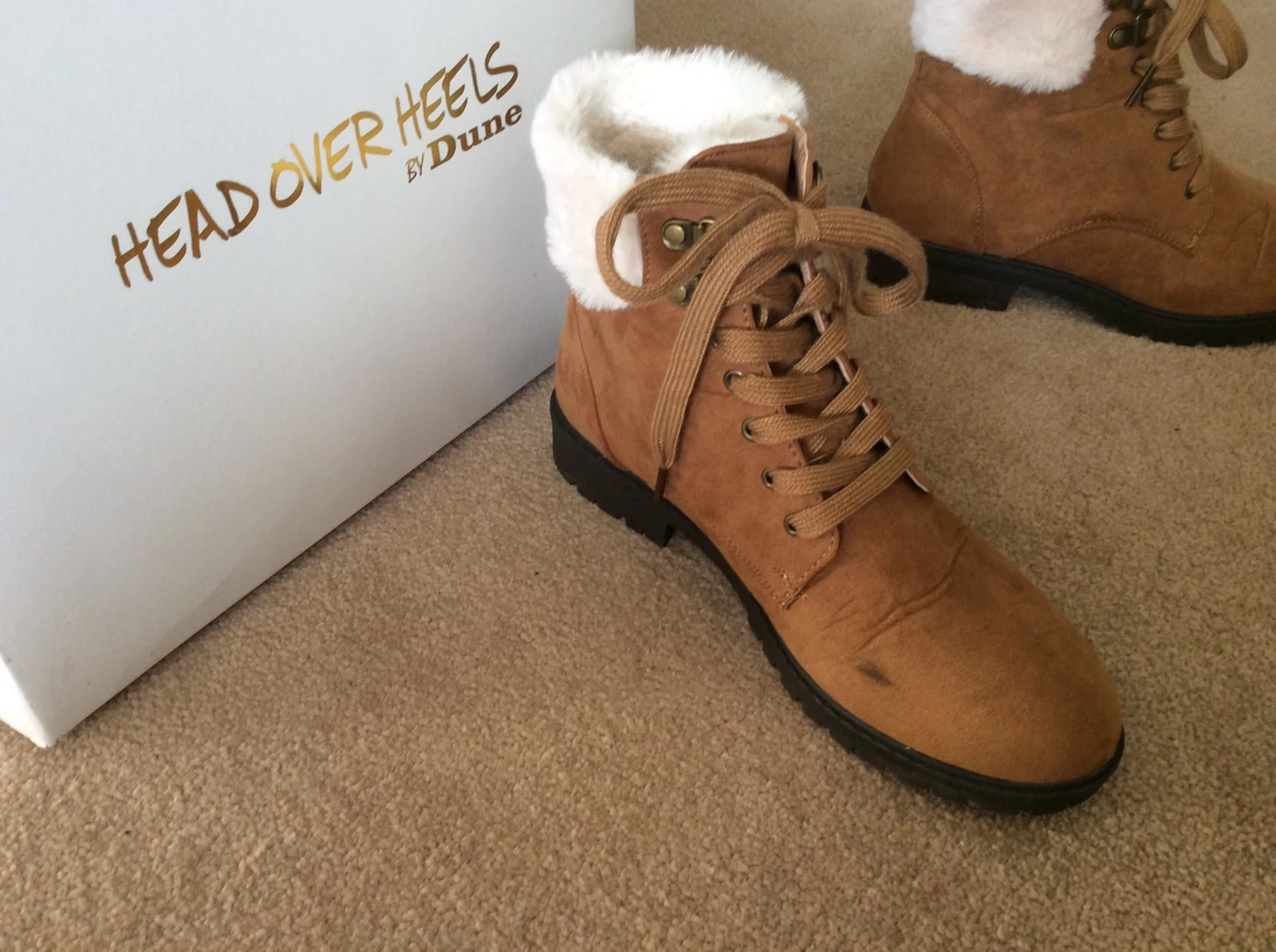 Dune head over heels hotsell ankle boots