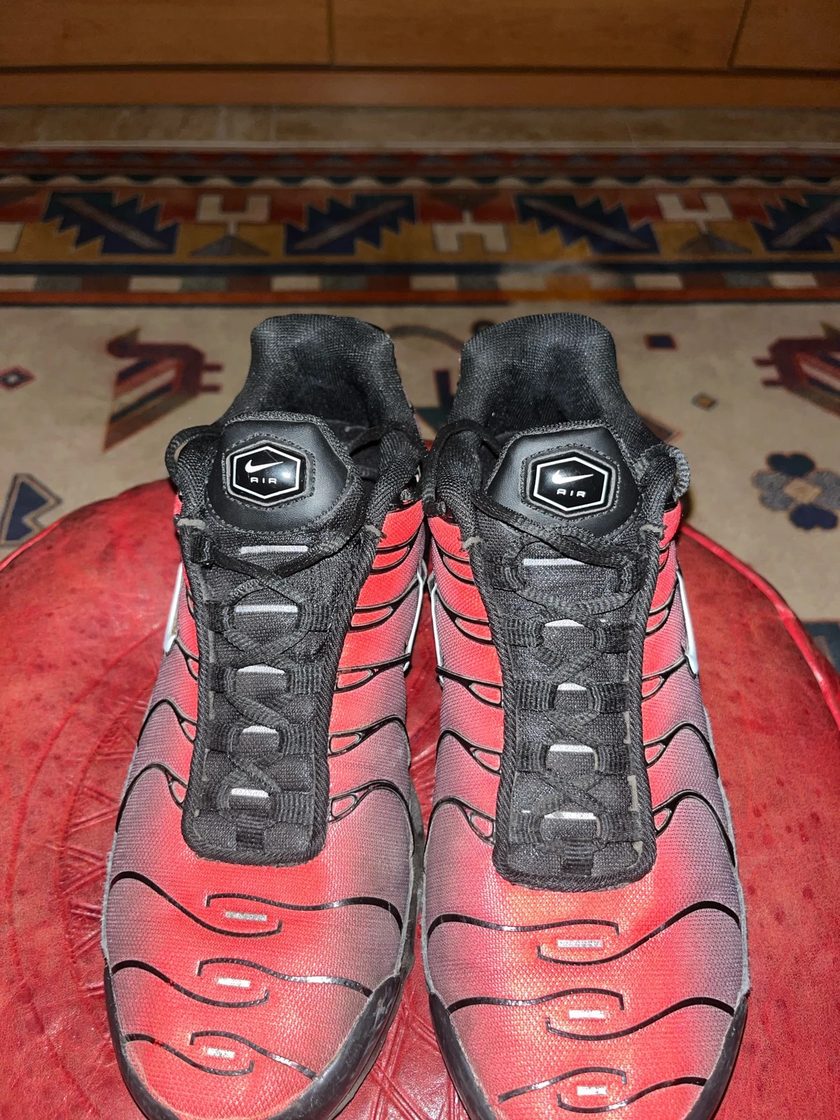 Nike tn rojas y negras shop