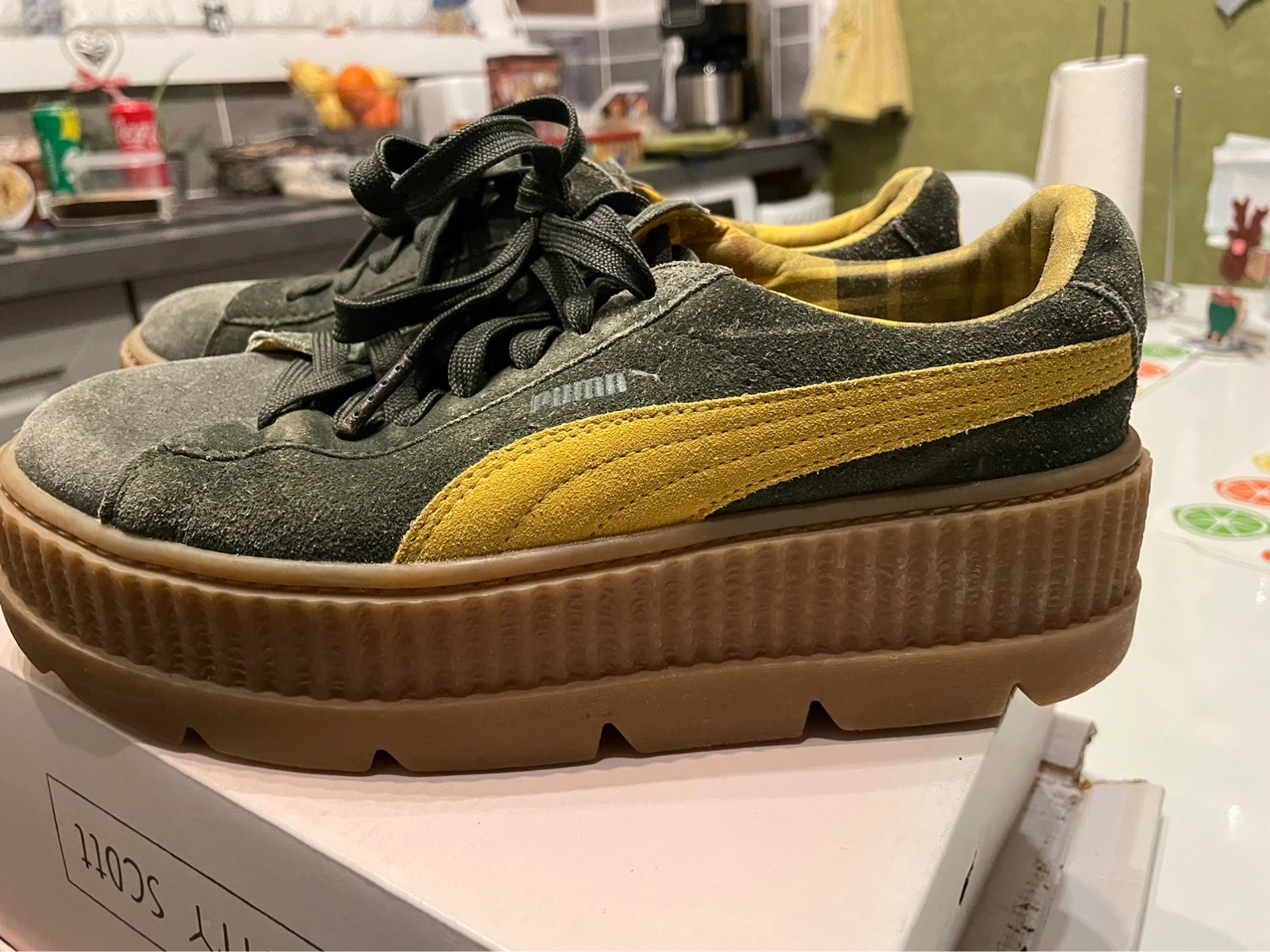 Basket sneaker platforme plateform puma fenty rihanna Vinted