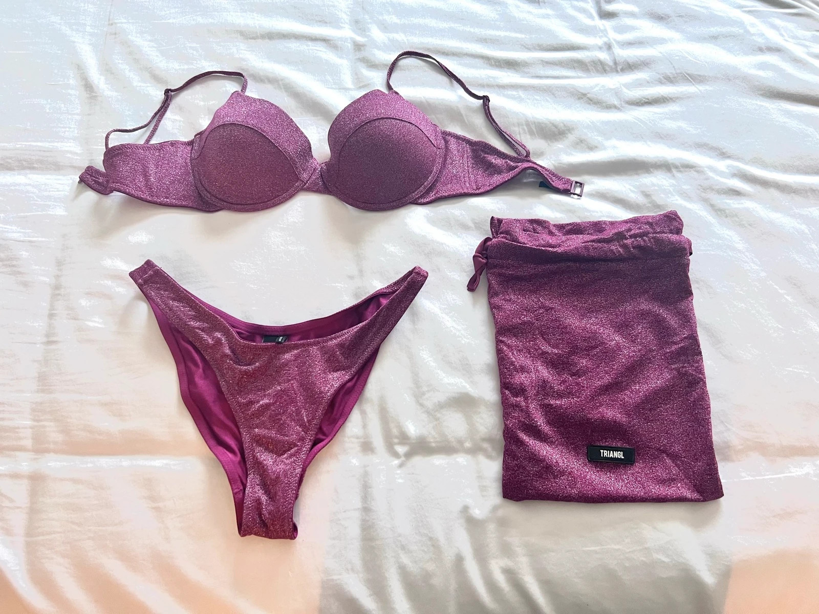Triangl bikini purple Vinted