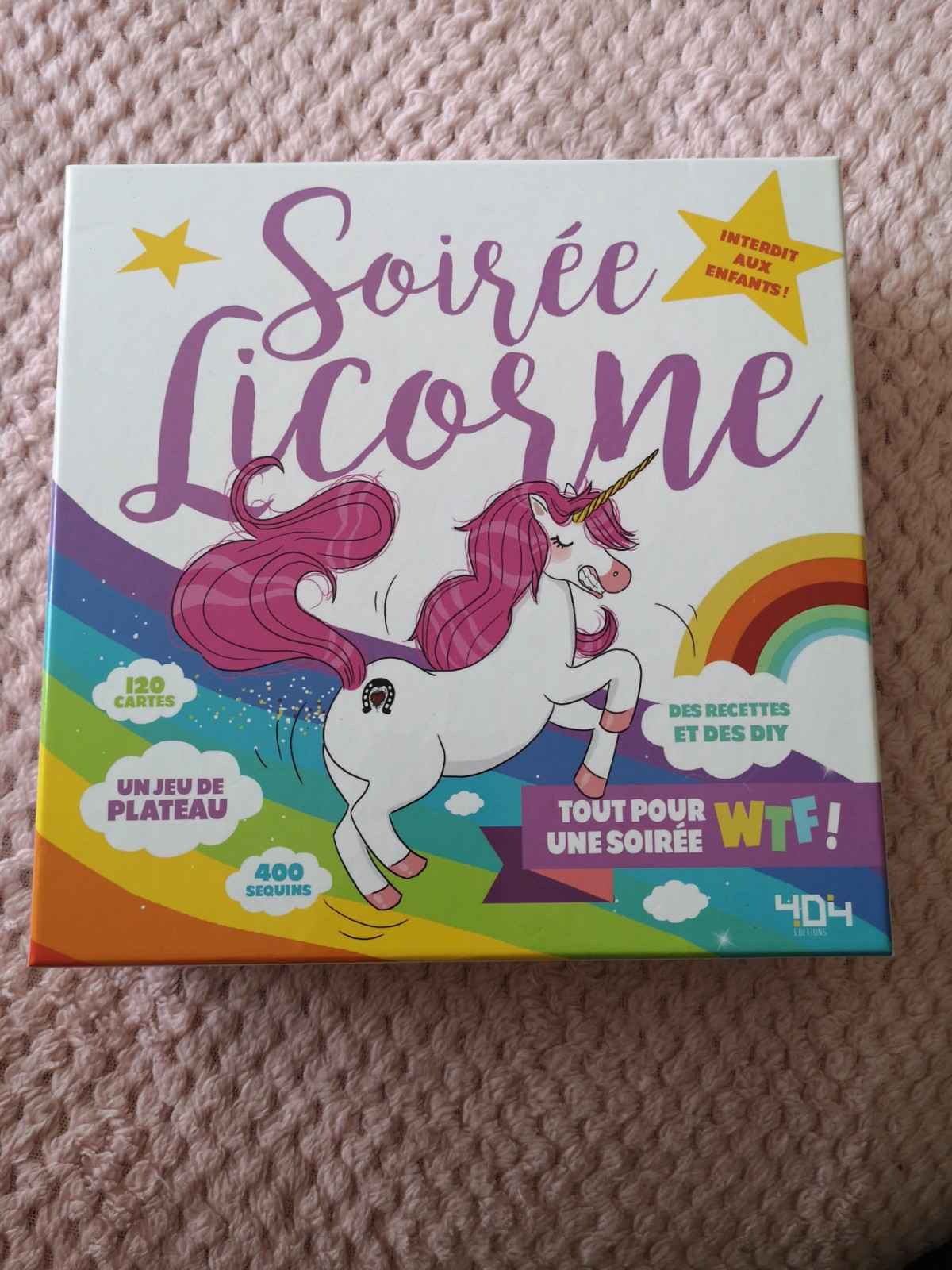 Soirée Licorne : Tout pour une soirée WTF - Jeu de société/jeu de