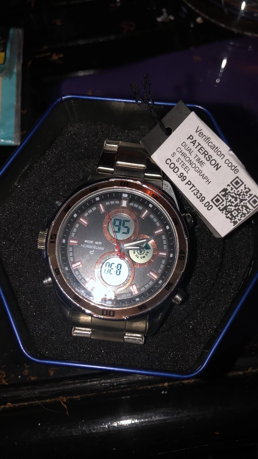 Paterson USA Dual Time Water Resistant 30M Vinted